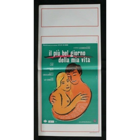 IL PIU' BEL GIORNO DELLA MIA VITA - Comencini - Lisi - LOCANDINA ORIGINALE 2002
