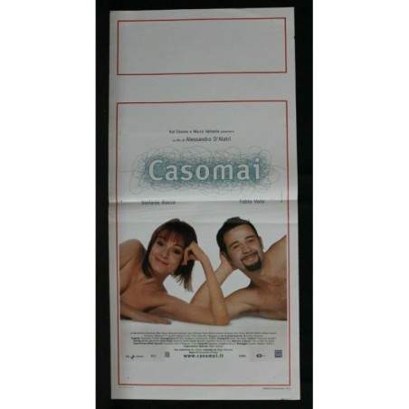 CASOMAI - D'Alatri - Volo, Rocca - LOCANDINA ORIGINALE 2002