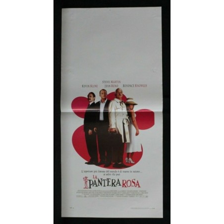 LA PANTERA ROSA - Levy - Martin, Kline - LOCANDINA ORIGINALE 2006