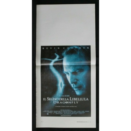 IL SEGNO DELLA LIBELLULA - Shadyac - Costner, Bates - LOCANDINA ORIGINALE 2002