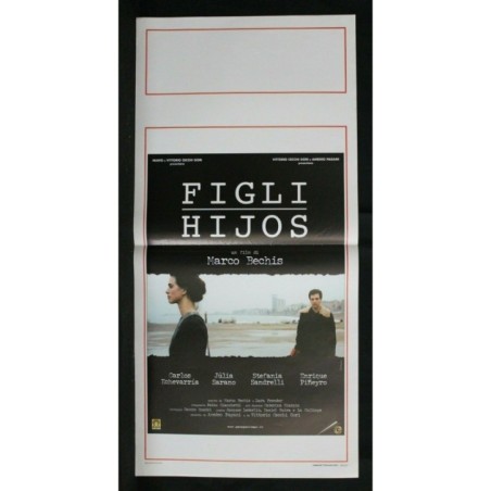 FIGLI - Bechis - Echevarría, Sarano - LOCANDINA ORIGINALE 2002