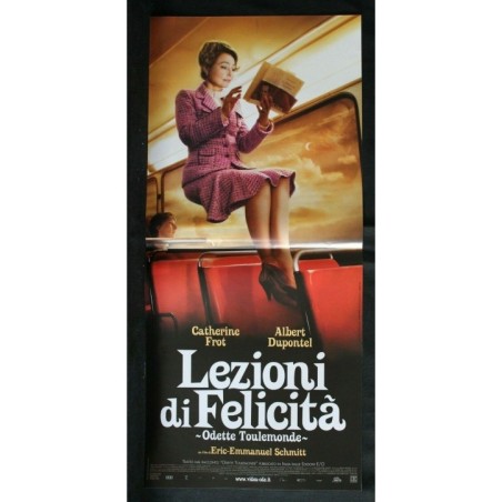 LEZIONI DI FELICITA' - Schmitt - Frot, Dupontel - LOCANDINA ORIGINALE 2006