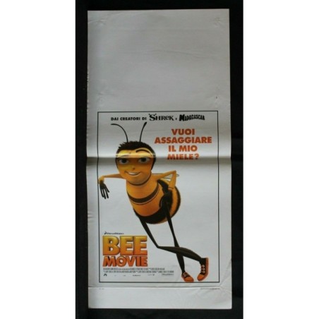 BEE MOVIE - Smith, Hicker - Seinfeld, Broderick - LOCANDINA ORIGINALE 2007