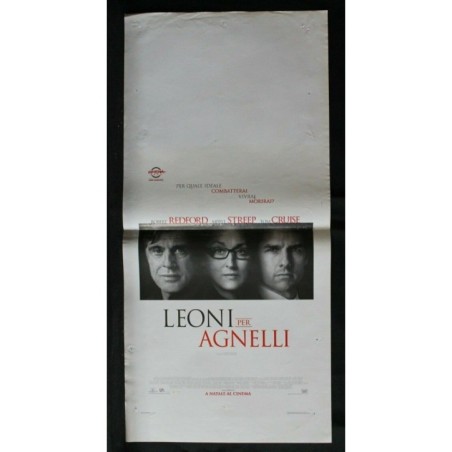 LEONI PER AGNELLI - Redford - Redford, Streep - LOCANDINA ORIGINALE 2007
