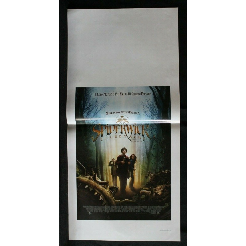 SPIDERWICK - Waters - Highmore, Bolger - LOCANDINA ORIGINALE 2008