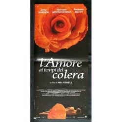 L'AMORE AI TEMPI DEL COLERA - Newell - Bardem, Bratt - LOCANDINA ORIGINALE 2007
