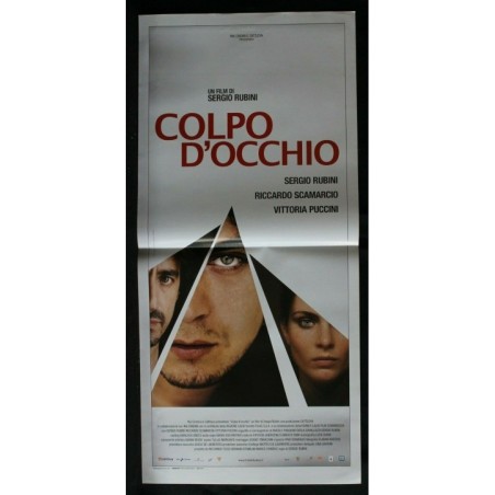 COLPO D'OCCHIO - Rubini - Scamarcio, Rubini - LOCANDINA ORIGINALE 2008
