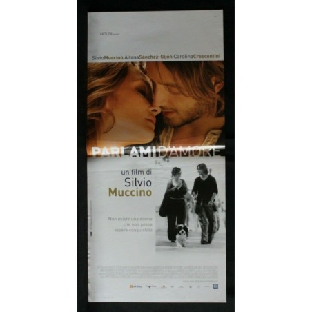 PARLAMI D'AMORE - Muccino - Muccino, Crescentini - LOCANDINA ORIGINALE 2008