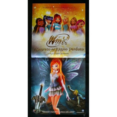 WINX CLUB - Straffi - Ciampa, Liberatori - LOCANDINA ORIGINALE 2007