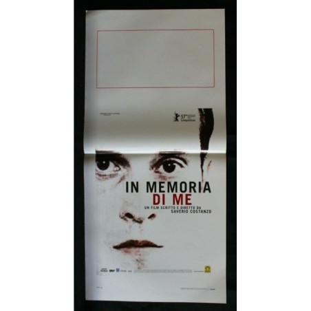 IN MEMORIA DI ME - Costanzo - Jivkov, Timi - LOCANDINA ORIGINALE 2007