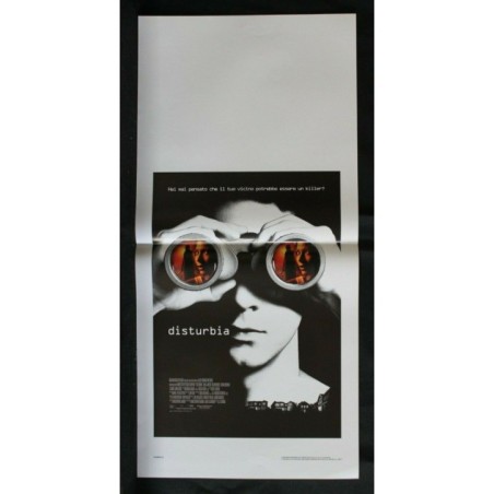 DISTURBIA - Caruso - LaBeouf, Roemer - LOCANDINA ORIGINALE 2007