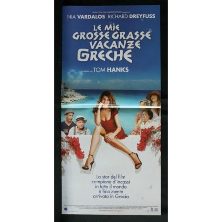 LE MIE GROSSE GRASSE VACANZE GRECHE - Petrie - Dratch - LOCANDINA ORIGINALE 2009