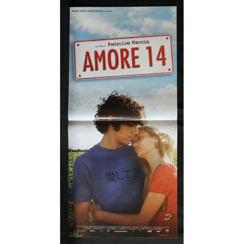 AMORE 14 - Moccia - Olivier, Flammini - LOCANDINA ORIGINALE 2009