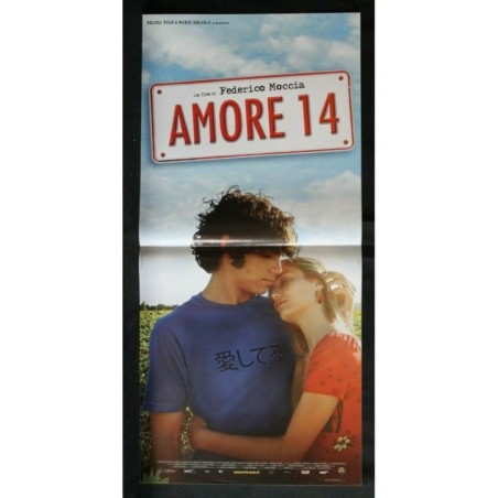AMORE 14 - Moccia - Olivier, Flammini - LOCANDINA ORIGINALE 2009