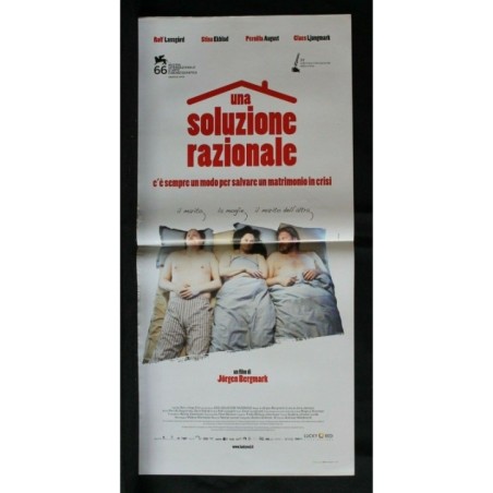 UNA SOLUZIONE RAZIONALE - Bergmark - August, Lassgård - LOCANDINA ORIGINALE 2009