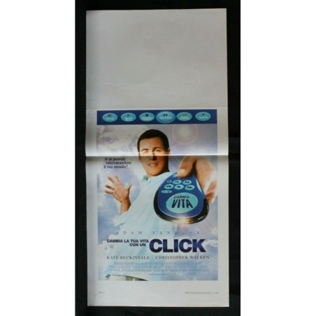 CAMBIA LA TUA VITA CON UN CLICK - Coraci - Sandler - LOCANDINA ORIGINALE 2006