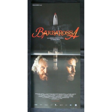 BARBAROSSA - Martinelli - Hauer, Degan - LOCANDINA ORIGINALE 2009