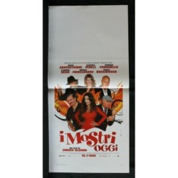 I MOSTRI OGGI - Oldoini - Abatantuono, Panariello - LOCANDINA ORIGINALE 2009