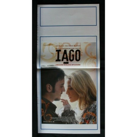 IAGO - De Biasi - Vaporidis, Chiatti - LOCANDINA ORIGINALE 2009