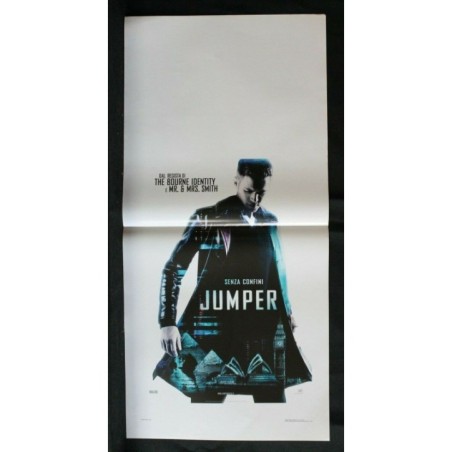 JUMPER - Liman - Christensen, Bell - LOCANDINA ORIGINALE 2008