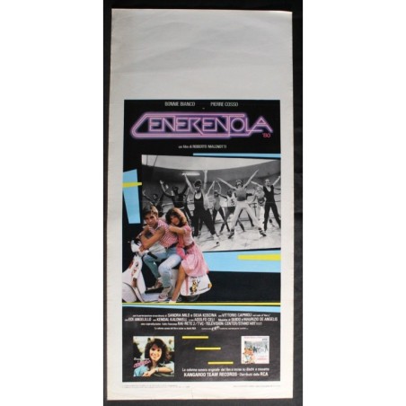 CENERENTOLA '80 - Malenotti - Cosso, Bianco - LOCANDINA ORIGINALE 1984