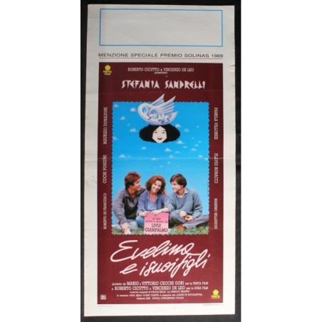 EVELINA E I SUOI FIGLI - Giampalmo - Donadoni, Sandrelli - LOCANDINA ORIG 1990