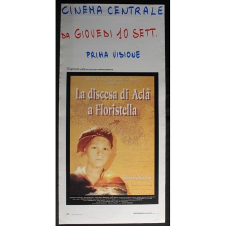 LA DISCESA DI ACLA A FLORISTELLA - Grimaldi - Cusimano -LOCANDINA ORIGINALE 1992