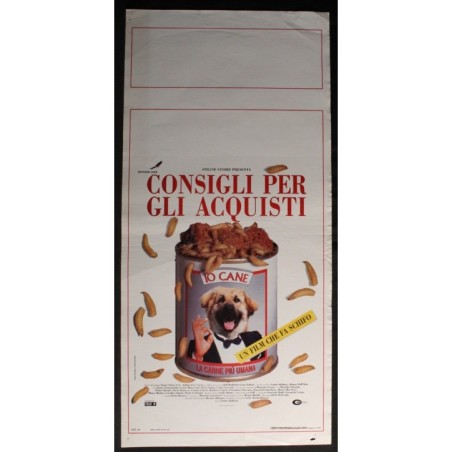 CONSIGLI PER GLI ACQUISTI - Baldoni - Valentini, Marescotti- LOCANDINA ORIG 1997