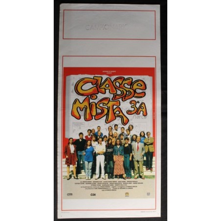 CLASSE MISTA 3A - Moccia - Bonini, Ruta - LOCANDINA ORIGINALE 1996