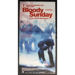 BLOODY SUNDAY - Greengrass - Gildea, Nesbitt - LOCANDINA ORIGINALE 2002