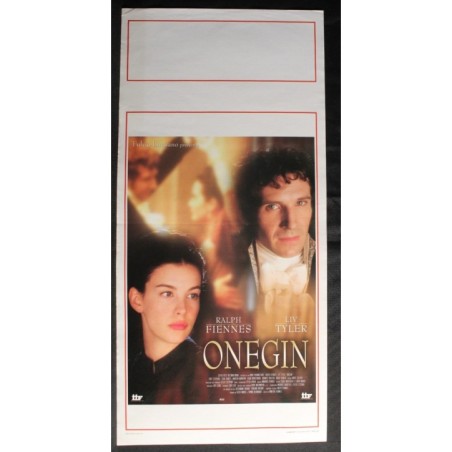 ONEGIN - Fiennes - Tyler, Fiennes - LOCANDINA ORIGINALE 1999