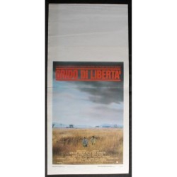 GRIDO DI LIBERTA - Attenborough - Kline, Washington - LOCANDINA ORIGINALE 1987