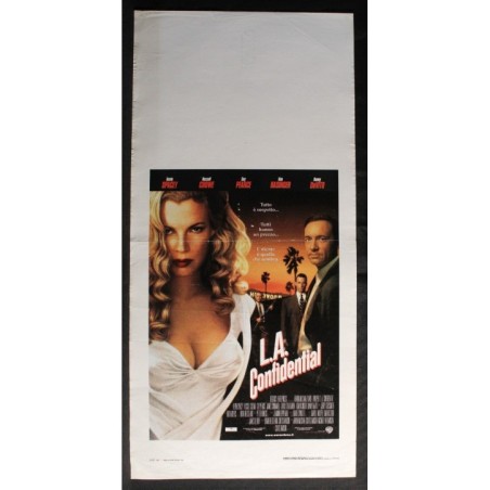 LA CONFIDENTIAL - Hanson - Spacey, Crowe - LOCANDINA ORIGINALE 1997