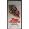 ZORRO E I TRE MOSCHETTIERI - Capuano - Scott, Greci - LOCANDINA ORIGINALE 1963