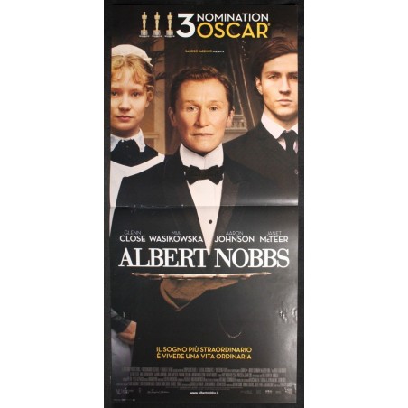 ALBERT NOBBS - García - Close, Wasikowska - LOCANDINA ORIGINALE 2011