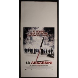 13 ASSASSINI - Miike - Yamada, Yakusho - LOCANDINA ORIGINALE 2010