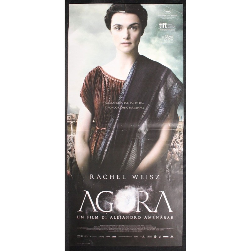 AGORA - Amenábar - Weisz, Minghella - LOCANDINA ORIGINALE 2009