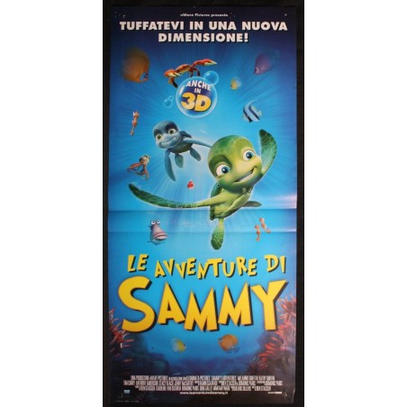 LE AVVENTURE DI SAMMY - Stassen - Arterton, Cooper - LOCANDINA ORIGINALE 2010