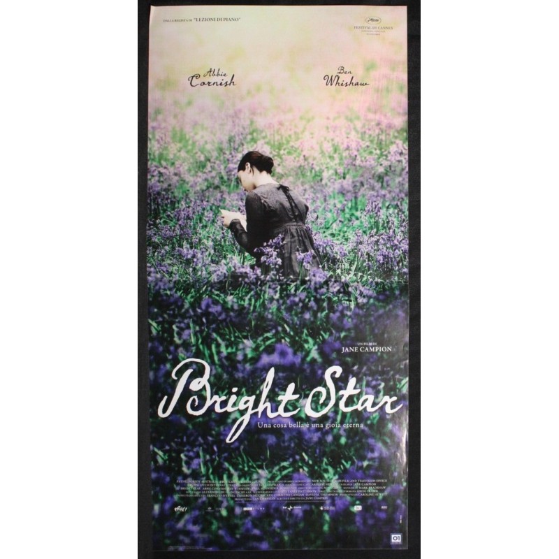 BRIGHT STAR - Campion - Cornish, Whishaw - LOCANDINA ORIGINALE 2009