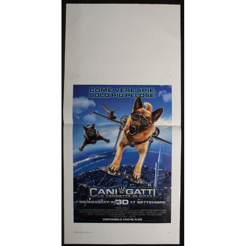 CANI & GATTI - Peyton - O'Donnell, McBrayer - LOCANDINA ORIGINALE 2010