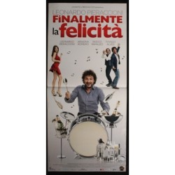 FINALMENTE LA FELICITA - Pieraccioni - Romero, Papaleo -LOCANDINA ORIGINALE 2011