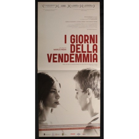 I GIORNI DELLA VENDEMMIA - Righi - Longhi, D'Agostin - LOCANDINA ORIGINALE 2010