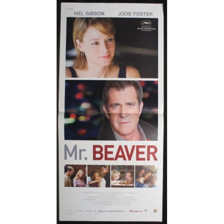 MR BEAVER - Foster - Gibson, Foster - LOCANDINA ORIGINALE 2011