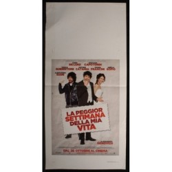 LA PEGGIOR SETTIMANA DELLA MIA VITA - Genovesi - De Luigi - LOCANDINA ORIG 2011