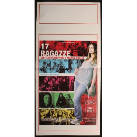 17 RAGAZZE - Coulin - Darche, Grinberg - LOCANDINA ORIGINALE 2011
