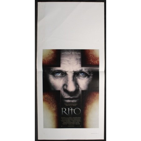 IL RITO - Håfström - O'Donoghue, Hopkins - LOCANDINA ORIGINALE 2011