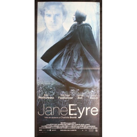 JANE EYRE - Fukunaga - Fassbender, Wasikowska - LOCANDINA ORIGINALE 2011