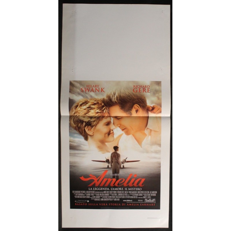 AMELIA - Nair - Gere, Swank - LOCANDINA ORIGINALE 2009