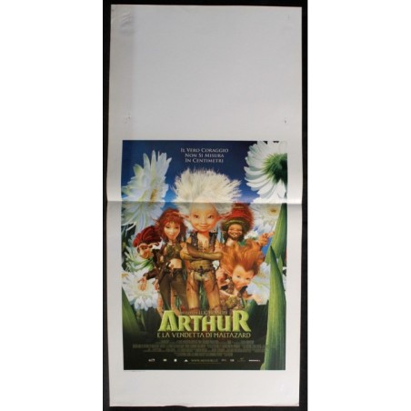 ARTHUR - Besson - Farrow, Highmore - LOCANDINA ORIGINALE 2009