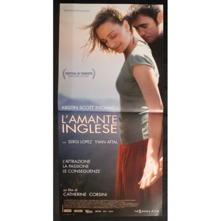 L'AMANTE INGLESE - Corsini - Thomas, Lopez - LOCANDINA ORIGINALE 2009